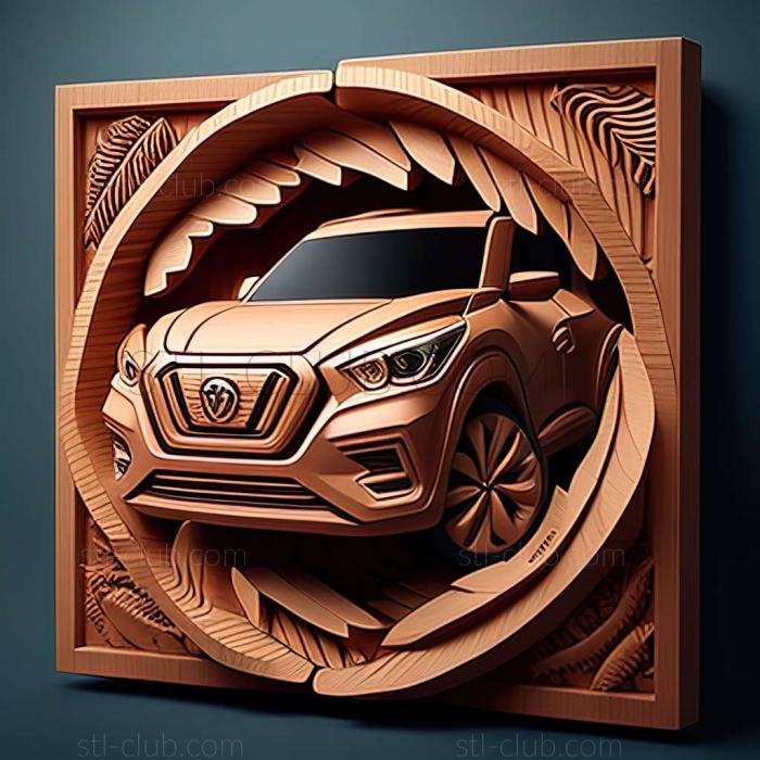 3D мадэль Nissan Kicks (STL)